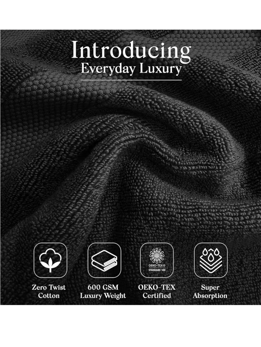 6-Pieces Premium Towel Set